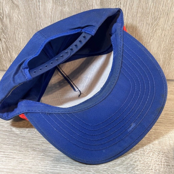 Vintage Snapback Goodwrench Rockingham 200 Patch Hat Rope Cap Made in USA 1989 - Picture 5 of 6